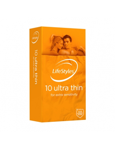 Lifestyles Ultra Thin Condoms 10 Pack