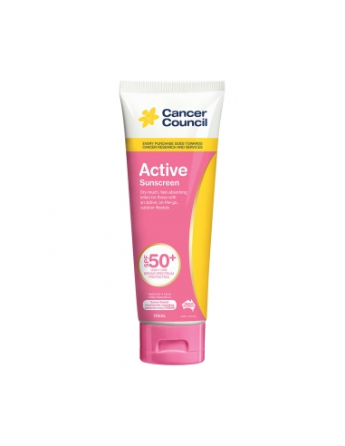 Cancer Council Active Pink 50+ 110ml x 1