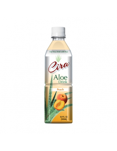 Alo Vera Cira Peach 500ml  x 12