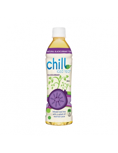 Chill Iced Tea Blackcurrant 500ml x 20