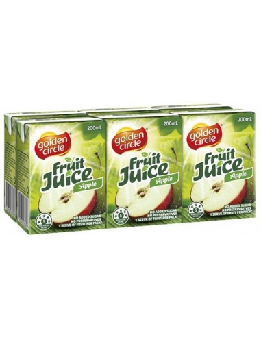 Golden Circle Apple Juice 6 by 200ml