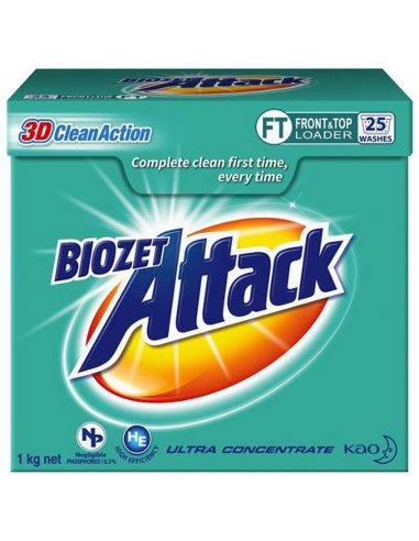 Biozet 3d Clean Laundry Powder 1kg