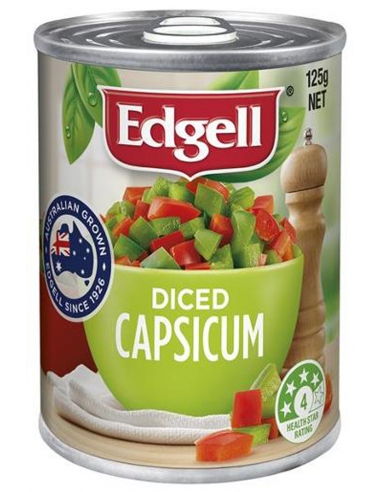 Edgell Diced Capsicum 125g