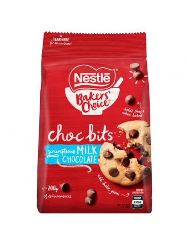 Nestle Milk Baking Chocolate Bits 200gm
