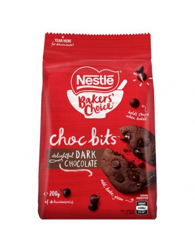 Nestle Dark Baking Chocolate Bits 200gm