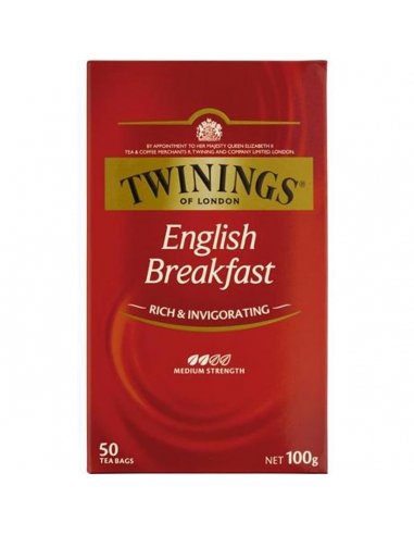 Twinings English Breakfast Classics Teabags 50's